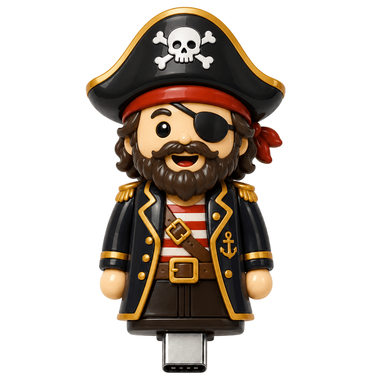 Pirate USB design